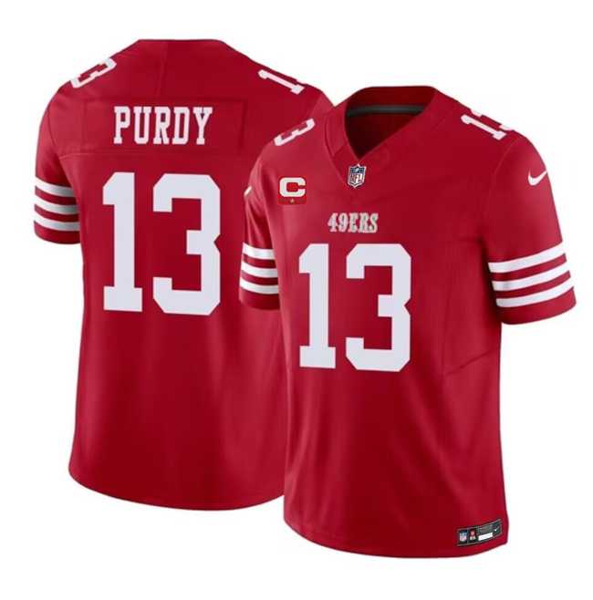 Men & Women & Youth San Francisco 49ers #13 Brock Purdy Red 2023 F.U.S.E. With 1-Star C Patch Vapor Untouchable Limited Jersey,We sell and wholesale Men & Women & Youth San Francisco 49ers #13 Brock Purdy Red 2023 F.U.S.E. With 1-Star C Patch Vapor Untouchable Limited Jersey on line form chian!